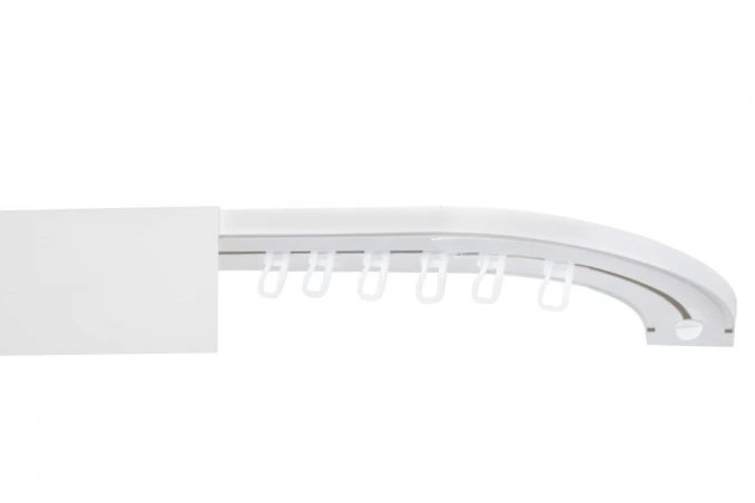 PVC mennyezeti sín 9 cm-es előlappal méretre készült
