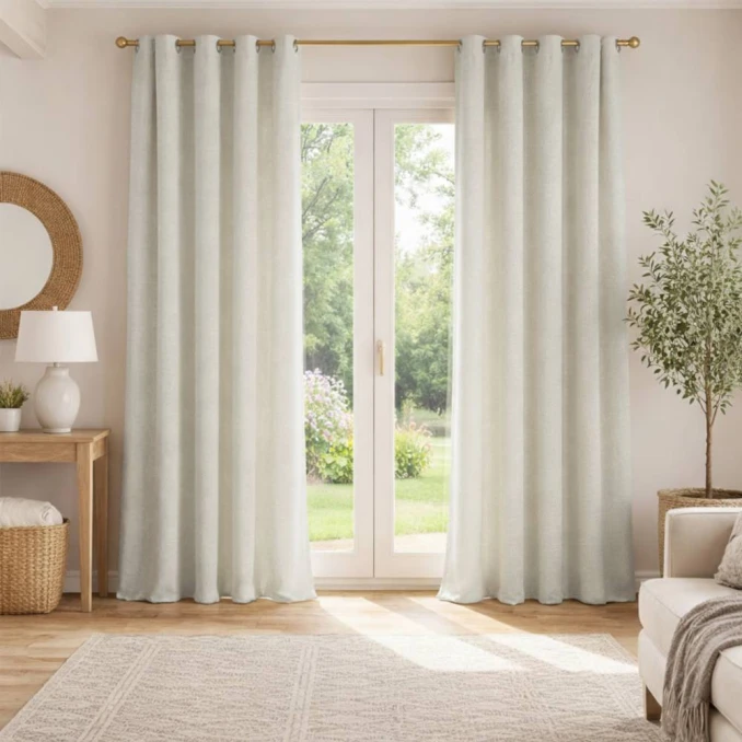 Len függöny ringli karikával