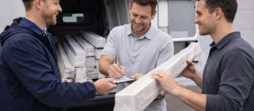 6. Saját szállítás – biztonság hosszú elemek esetén is.